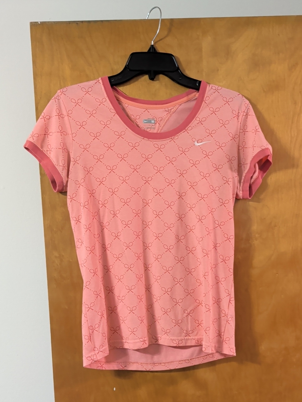 Nike Pink Short-Sleeve Performance Tee